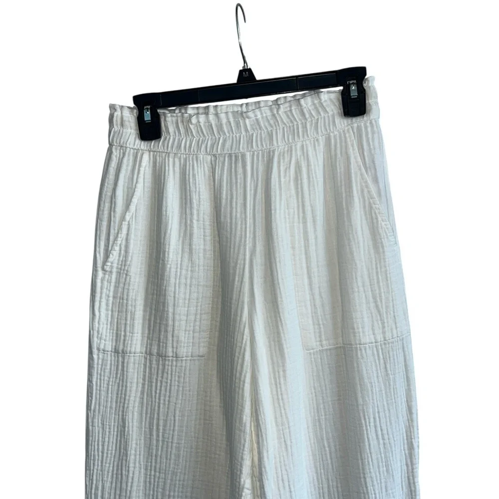 Rails White White Breezy Double Gauze Pants size XS - Picture 7 of 12